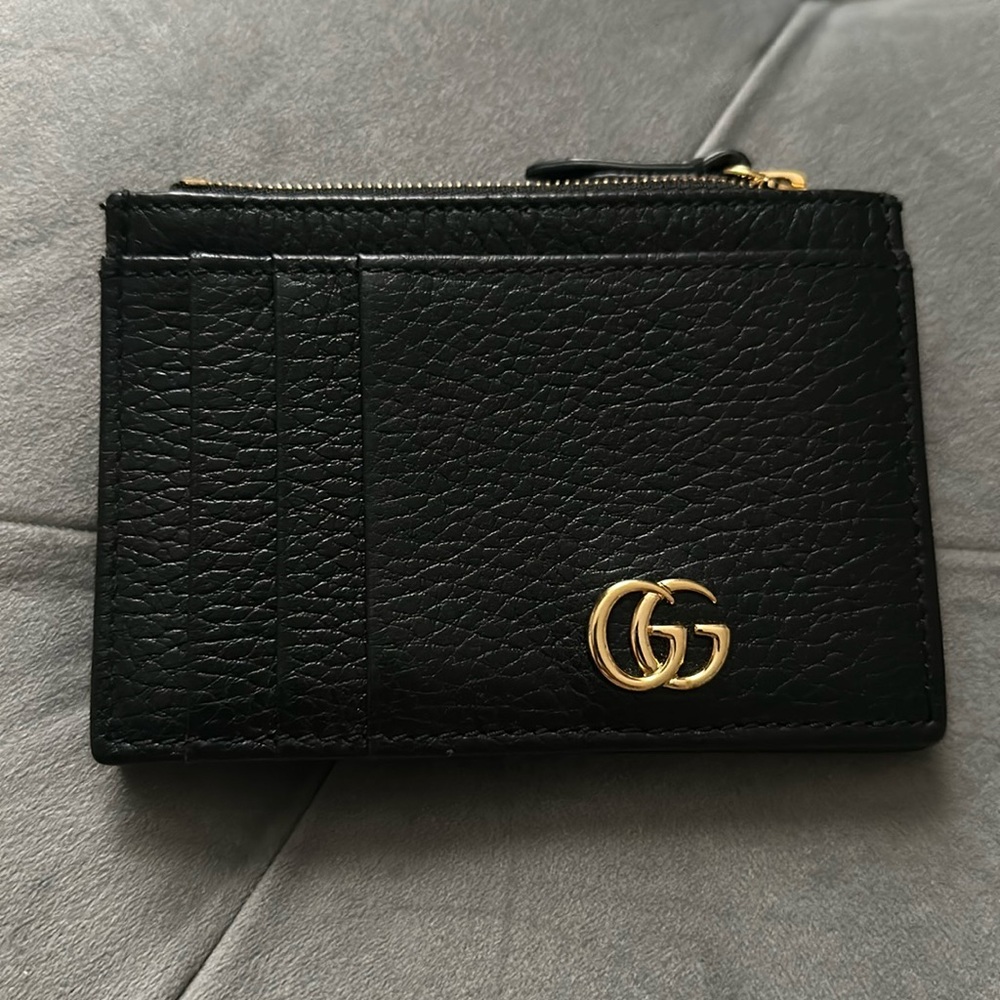 Gucci Leather GG Slim Wallet Card Case